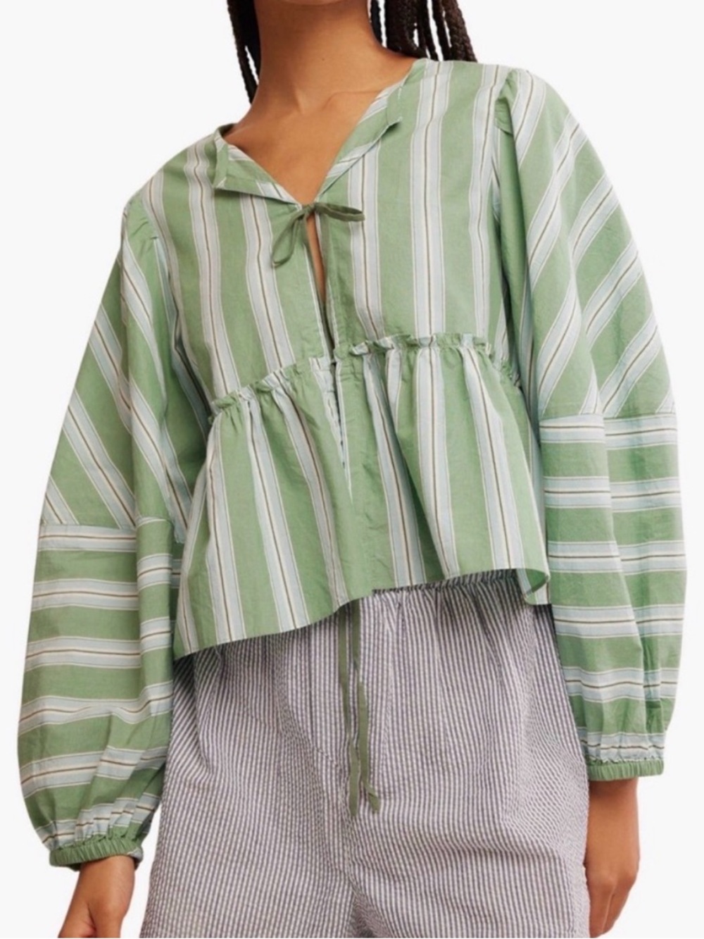 Free People Brunch Babe Top